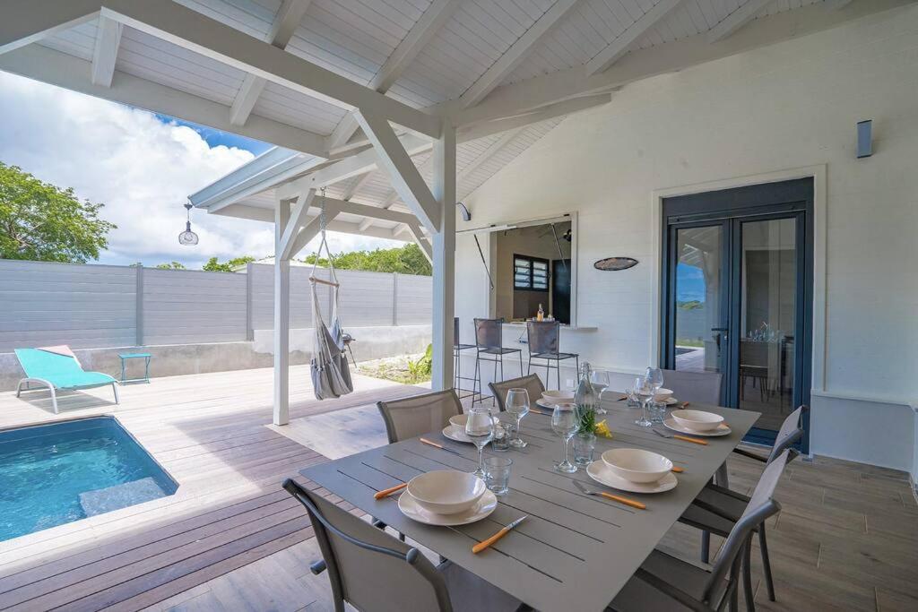 Superbe Villa Avec Piscine Et Proche Mer Au Diamant - 3 Chambres Et Salles De Bain Le Diamant Exterior foto