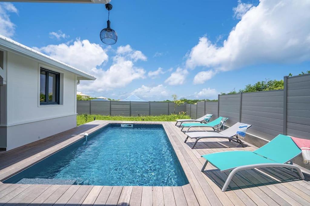 Superbe Villa Avec Piscine Et Proche Mer Au Diamant - 3 Chambres Et Salles De Bain Le Diamant Exterior foto