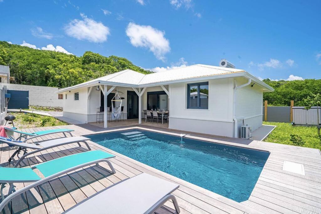 Superbe Villa Avec Piscine Et Proche Mer Au Diamant - 3 Chambres Et Salles De Bain Le Diamant Exterior foto