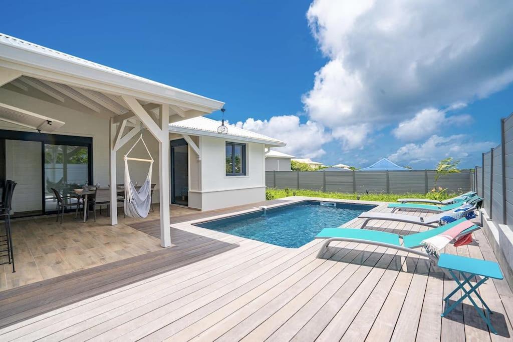 Superbe Villa Avec Piscine Et Proche Mer Au Diamant - 3 Chambres Et Salles De Bain Le Diamant Exterior foto